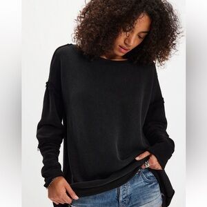NWT Free People Midnight Drift pullover